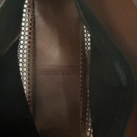 RARE Auth Chloe Medium Marcie perforated crossbody satchel handbag - Picture 7 of 10